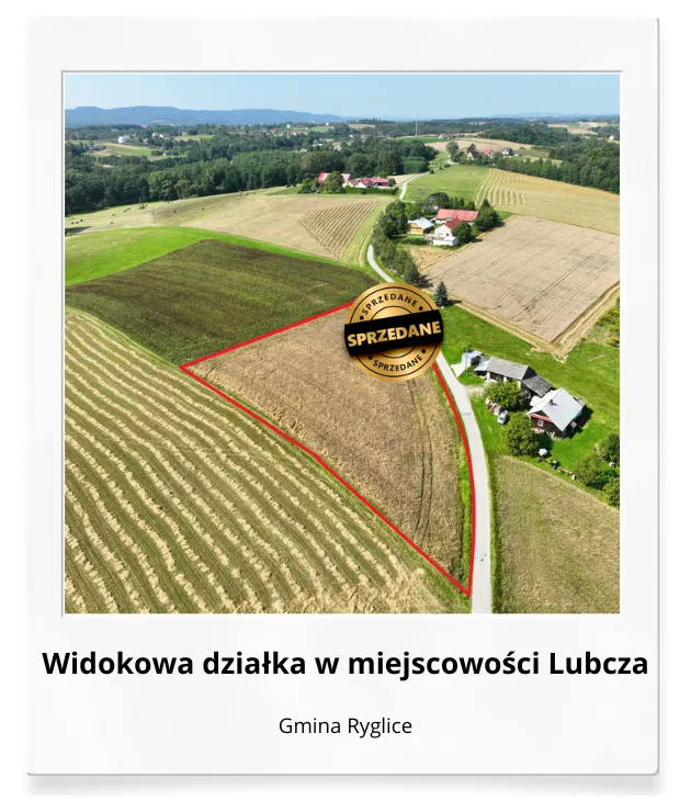 Sprzedaż działki Lubcza