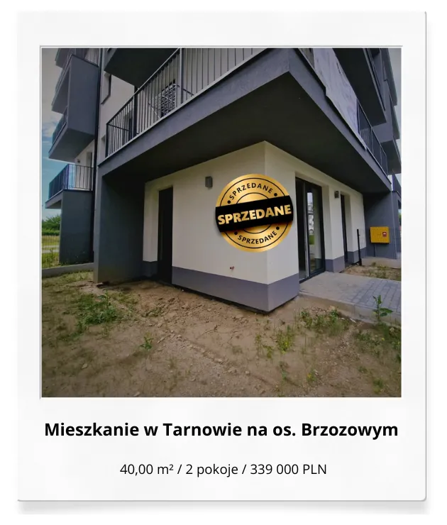 Sprzedaż mieszkania w Tarnowie osiedle Brzozowe