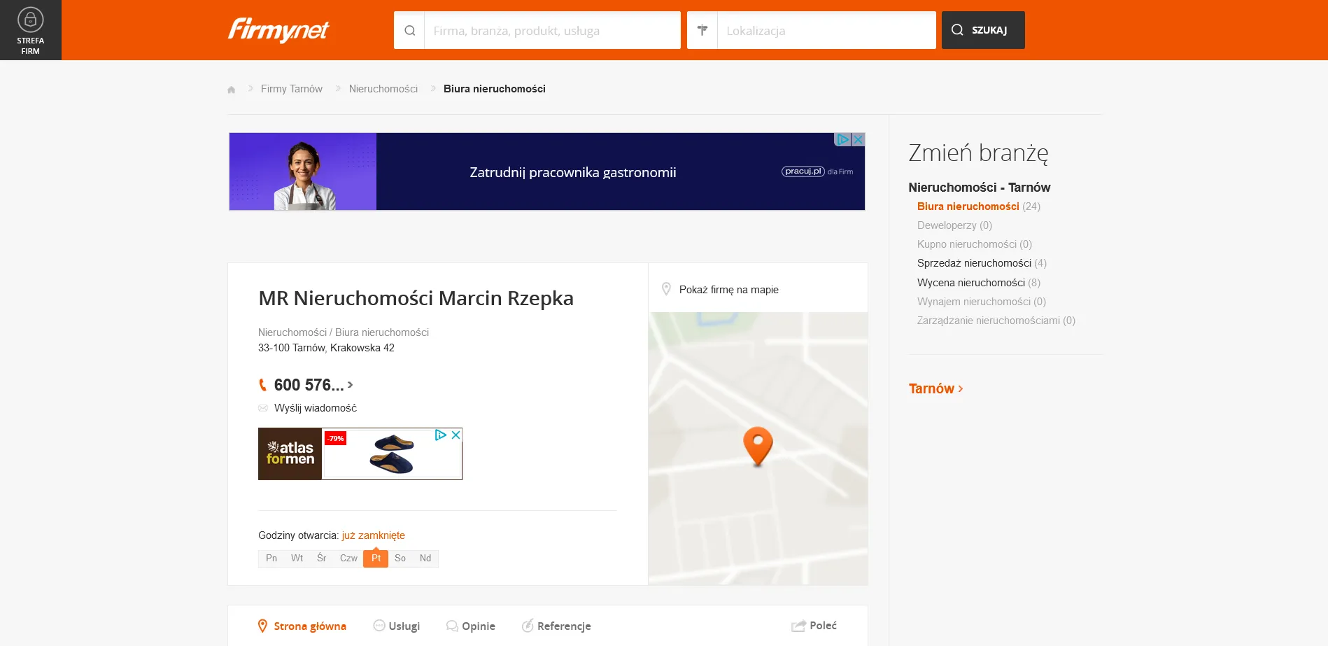 MR Nieruchomości Marcin Rzepka w bazie firmy.net